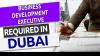 Business Development Executive Required in Dubai