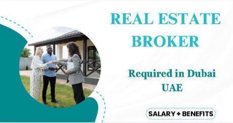 Real Estate Broker Required in Dubai