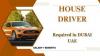 Urgent House Driver Required in Dubai