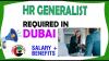 Human Resources Generalist Required in Dubai