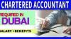 Chartered Accountant Required in Dubai