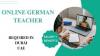 Online German Teacher Required in Dubai