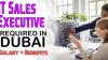 IT Sales Executive Required in Dubai