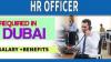 HR Officer Required in Dubai