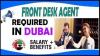 Front Desk Agent Required in Dubai