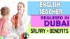 English Teacher Required in Dubai