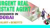 Urgent Real Estate Agent Required in Dubai