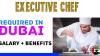 Executive Chef Required in Dubai