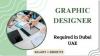 Graphic Designer Required in Dubai