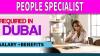 People Specialist Required in Dubai