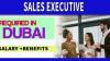 Sales Executive Required in Dubai