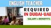 English Teacher Required in Dubai