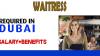 Waitress Required in Dubai