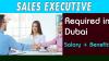 Sales Executive Required in Dubai