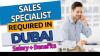 Sales Specialist Required in Dubai