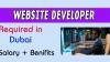 Website Developer Required in Dubai