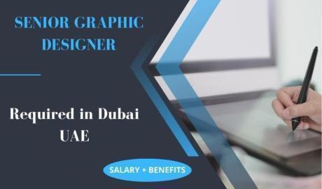Senior Graphic Designer Required in Dubai
