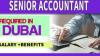 Senior Accountant Required in Dubai