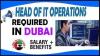 Head of IT Operations Required in Dubai