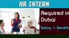 HR Intern Required in Dubai