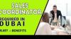 Sales Coordinator Required in Dubai