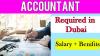 Accountant Required in Dubai