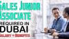 Sales Junior Associate Required in Dubai