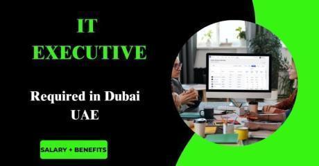 IT Executive Required in Dubai