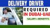 Delivery Driver Required in Dubai