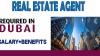 Real Estate Agent Required in Dubai