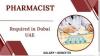 Pharmacist Required in Dubai