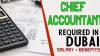 Chief Accountant Required in Dubai