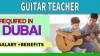 Guitar Teacher Required in Dubai