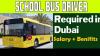 School Bus Driver Required in Dubai