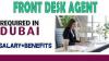 Front Desk Agent Required in Dubai