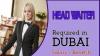 Head Waiter Required in Dubai