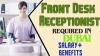 Front Desk Receptionist Required in Dubai