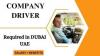 Company Driver Required in Dubai