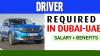 Driver Required in Dubai