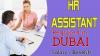 Human Resources Assistant Required in Dubai