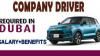 Company Driver Required in Dubai