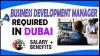 Business Development Manager Required in Dubai