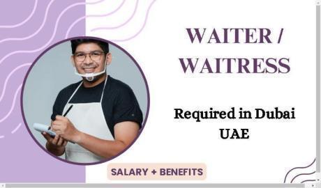 Waiter / Waitress Required in Dubai