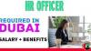 HR Officer Required in Dubai