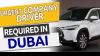 Urgent Company Driver Required in Dubai