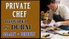 Private Chef Required in Dubai