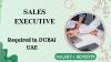 Sales Executive Required in Dubai