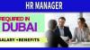 HR Manager Required in Dubai