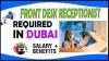 Front Desk Receptionist Required in Dubai