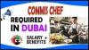 Commis Chef Required in Dubai